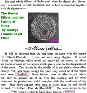 Gilbert Ellot seal