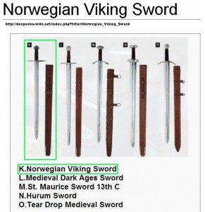 Norwegian Viking Sword