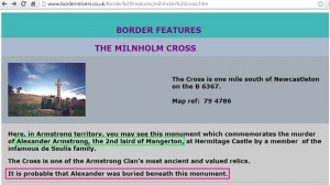 The Milnholm Cross