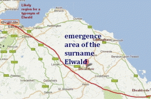 emergence area of Elwald map of Elwaldlaw
