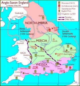 Anglo-Saxon map