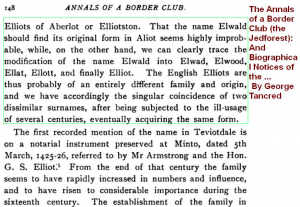 Elwald Ellot name origins (2)