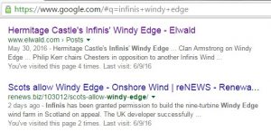 Infinis Windy Edge