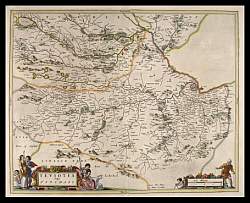 Teviotdale Bleau map 1654