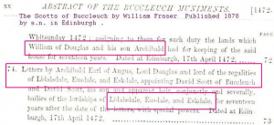 Buccleuch land of David Scot Douglas 1480-1560 (2)