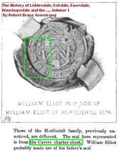 Wm Ellot Horsleyhill seal