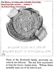 Horsliehill 1574 Cavers crest